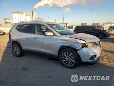 Czwarte zdjęcie samochodu z boku: 2014 NISSAN ROGUE S VIN:5N1AT2MV5EC843951 - miniatura