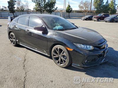 Czwarte zdjęcie samochodu z boku: 2018 HONDA CIVIC SPORT VIN:SHHFK7H49JU418904 - miniatura