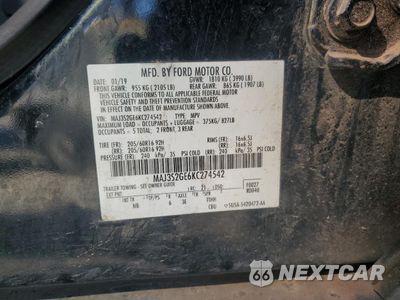Zdjęcie 13 z 13 samochodu: 2019 FORD ECOSPORT SE VIN:MAJ3S2GE6KC274542 - miniatura