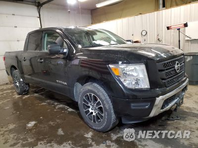 Czwarte zdjęcie samochodu z boku: 2022 NISSAN TITAN S VIN:1N6AA1EC3NN105276 - miniatura