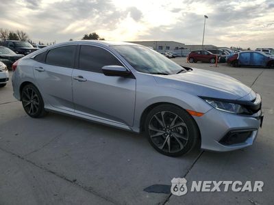 Czwarte zdjęcie samochodu z boku: 2021 HONDA CIVIC SPORT VIN:2HGFC2F89MH542808 - miniatura
