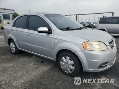 Czwarte zdjęcie samochodu z boku: 2008 CHEVROLET AVEO BASE VIN:KL1TD56658B175331 - miniatura