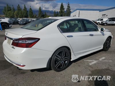 Trzecie zdjęcie samochodu z tyłu: 2017 HONDA ACCORD TOURING VIN:1HGCR3F96HA043369 - miniatura