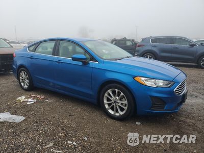 Czwarte zdjęcie samochodu z boku: 2020 FORD FUSION SE VIN:3FA6P0HD5LR168627 - miniatura