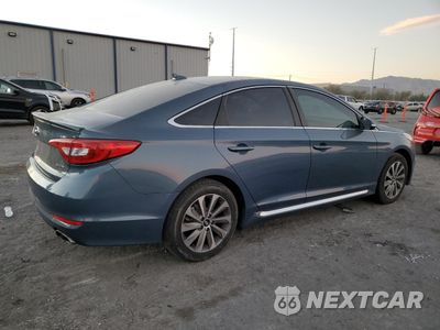 Trzecie zdjęcie samochodu z tyłu: 2015 HYUNDAI SONATA SPORT VIN:5NPE34AF6FH094520 - miniatura