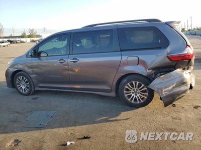 Drugie zdjęcie samochodu z przodu: 2020 TOYOTA SIENNA XLE VIN:5TDYZ3DC4LS034023 - miniatura