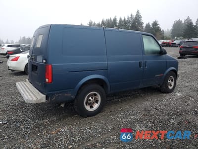 Trzecie zdjęcie samochodu z tyłu: 2002 CHEVROLET ASTRO VIN:1GCDL19X72B149026 - miniatura