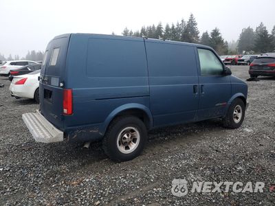 Trzecie zdjęcie samochodu z tyłu: 2002 CHEVROLET ASTRO VIN:1GCDL19X72B149026 - miniatura