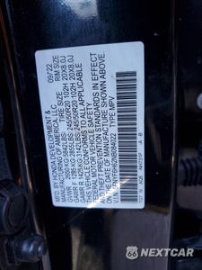 Zdjęcie 15 z 16 samochodu: 2022 HONDA PILOT TOURING VIN:5FNYF6H62NB084022 - miniatura