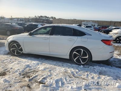 Drugie zdjęcie samochodu z przodu: 2021 HONDA ACCORD SPORT VIN:1HGCV1F36MA105729 - miniatura