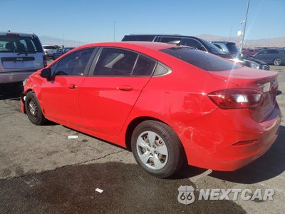 Drugie zdjęcie samochodu z przodu: 2018 CHEVROLET CRUZE LS VIN:1G1BC5SM7J7147527 - miniatura