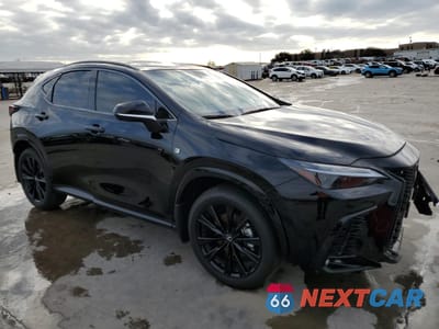 Czwarte zdjęcie samochodu z boku: 2025 LEXUS NX 450H LUXURY VIN:JTJKKCFZ7S2043636 - miniatura
