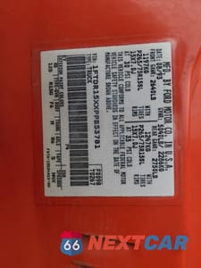 Zdjęcie 14 z 14 samochodu: 1993 FORD RANGER SUPER CAB VIN:1FTDR15XXPPB53781 - miniatura