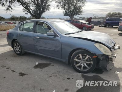 Czwarte zdjęcie samochodu z boku: 2006 INFINITI G35 VIN:JNKCV51F16M608317 - miniatura