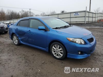 Czwarte zdjęcie samochodu z boku: 2010 TOYOTA COROLLA BASE VIN:2T1BU4EE8AC528031 - miniatura