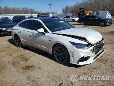Czwarte zdjęcie samochodu z boku: 2022 HYUNDAI SONATA N LINE VIN:5NPEK4JC3NH147794 - miniatura