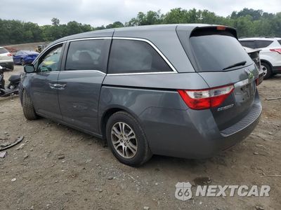 Drugie zdjęcie samochodu z przodu: 2012 HONDA ODYSSEY EX VIN:5FNRL5H48CB107130 - miniatura