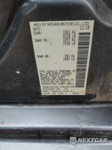 Zdjęcie 15 z 15 samochodu: 2019 NISSAN ALTIMA SR VIN:1N4BL4CVXKC160036 - miniatura