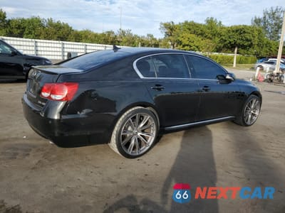 Trzecie zdjęcie samochodu z tyłu: 2008 LEXUS GS 460 VIN:JTHBL96S785001575 - miniatura