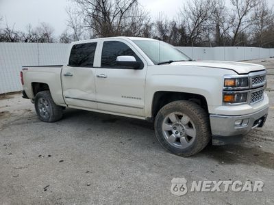 Czwarte zdjęcie samochodu z boku: 2014 CHEVROLET SILVERADO K1500 LTZ VIN:3GCUKSEC1EG401554 - miniatura