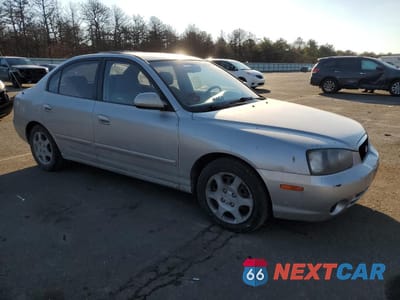 Czwarte zdjęcie samochodu z boku: 2002 HYUNDAI ELANTRA GLS VIN:KMHDN45D82U375843 - miniatura