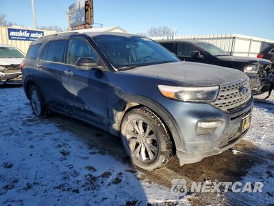 Czwarte zdjęcie samochodu z boku: 2020 FORD EXPLORER LIMITED VIN:1FMSK8FH5LGB56864 - miniatura