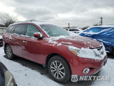 Czwarte zdjęcie samochodu z boku: 2015 NISSAN PATHFINDER S VIN:5N1AR2MM8FC690490 - miniatura