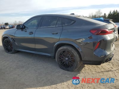 Drugie zdjęcie samochodu z przodu: 2022 BMW X6 M VIN:5YMCY0C04N9K70845 - miniatura