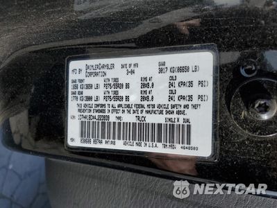 Zdjęcie 14 z 14 samochodu: 2004 DODGE RAM 1500 ST VIN:1D7HA18DX4J223939 - miniatura