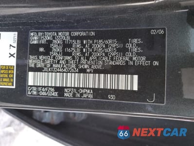 Zdjęcie 15 z 15 samochodu: 2006 TOYOTA SCION XB VIN:JTLKT324464072634 - miniatura