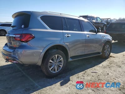 Trzecie zdjęcie samochodu z tyłu: 2020 INFINITI QX80 LUXE VIN:JN8AZ2NF7L9705109 - miniatura