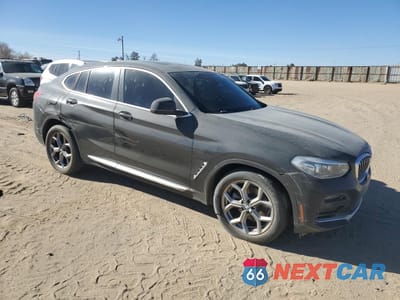 Czwarte zdjęcie samochodu z boku: 2020 BMW X4 XDRIVE30I VIN:5UX2V1C05L9B33804 - miniatura