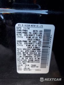 Zdjęcie 13 z 14 samochodu: 2017 NISSAN ROGUE S VIN:JN8AT2MV0HW253264 - miniatura