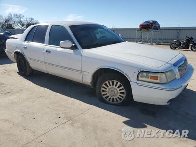 Czwarte zdjęcie samochodu z boku: 2007 MERCURY GRAND MARQUIS LS VIN:2MEFM75V47X627063 - miniatura