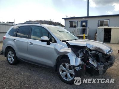 Czwarte zdjęcie samochodu z boku: 2015 SUBARU FORESTER 2.5I PREMIUM VIN:JF2SJADC2FH404056 - miniatura