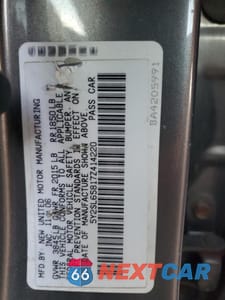 Zdjęcie 13 z 13 samochodu: 2007 PONTIAC VIBE VIN:5Y2SL65817Z414220 - miniatura