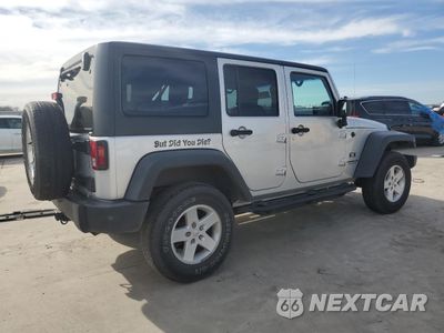 Trzecie zdjęcie samochodu z tyłu: 2007 JEEP WRANGLER X VIN:1J4GB39147L227782 - miniatura