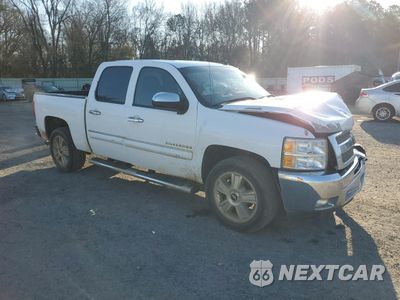 Czwarte zdjęcie samochodu z boku: 2013 CHEVROLET SILVERADO C1500 LT VIN:3GCPCSE02DG137713 - miniatura