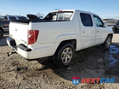 Trzecie zdjęcie samochodu z tyłu: 2009 HONDA RIDGELINE RTS VIN:5FPYK16429B108803 - miniatura