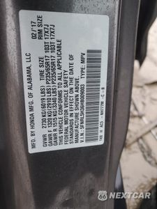 Zdjęcie 13 z 14 samochodu: 2017 HONDA ODYSSEY SE VIN:5FNRL5H36HB009003 - miniatura