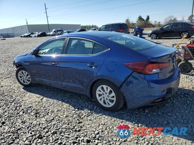 Drugie zdjęcie samochodu z przodu: 2019 HYUNDAI ELANTRA SE VIN:5NPD74LF5KH496939 - miniatura