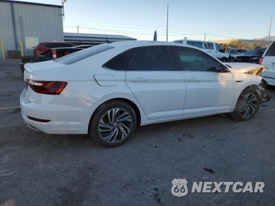 Trzecie zdjęcie samochodu z tyłu: 2020 VOLKSWAGEN JETTA SEL PREMIUM VIN:3VWGB7BU6LM071512 - miniatura