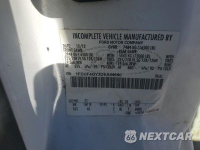 Zdjęcie 12 z 12 samochodu: 2013 FORD F450 SUPER DUTY VIN:1FDUF4GY3DEA44680 - miniatura