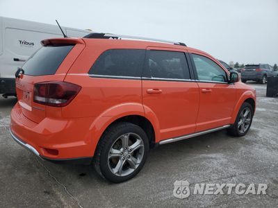 Trzecie zdjęcie samochodu z tyłu: 2017 DODGE JOURNEY CROSSROAD VIN:3C4PDDGG8HT566922 - miniatura