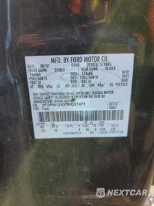 Zdjęcie 13 z 13 samochodu: 2007 FORD F150 SUPERCREW VIN:1FTPW12VX7KD57471 - miniatura
