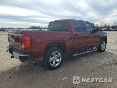 Trzecie zdjęcie samochodu z tyłu: 2017 CHEVROLET SILVERADO C1500 LT VIN:3GCPCREC3HG291601 - miniatura