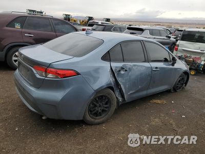 Trzecie zdjęcie samochodu z tyłu: 2021 TOYOTA COROLLA LE VIN:JTDEAMDE1MJ027756 - miniatura