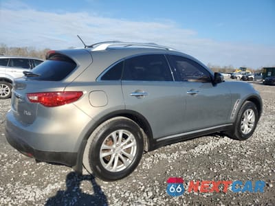 Trzecie zdjęcie samochodu z tyłu: 2010 INFINITI FX35 VIN:JN8AS1MW0AM854990 - miniatura
