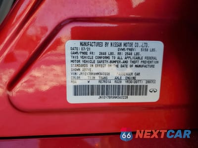 Zdjęcie 13 z 13 samochodu: 2022 INFINITI Q50 LUXE VIN:JN1EV7BR9NM340228 - miniatura