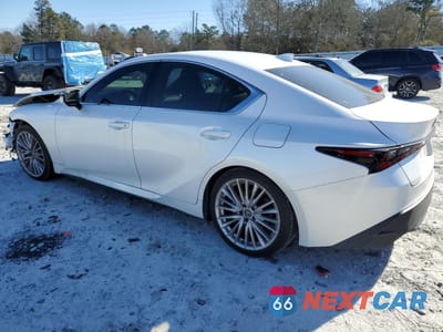 Drugie zdjęcie samochodu z przodu: 2022 LEXUS IS 300 VIN:JTHDA1D22N5119256 - miniatura